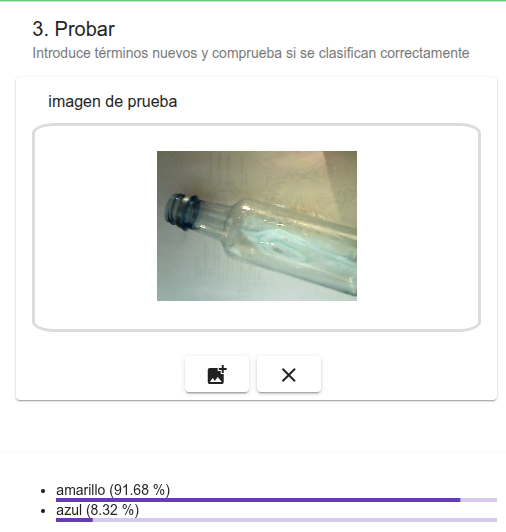 Probar el modelo de imágenes