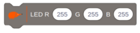 Bloque LED RGB