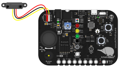 Conexion Sensor IR distancia Conexion Sensor IR distancia