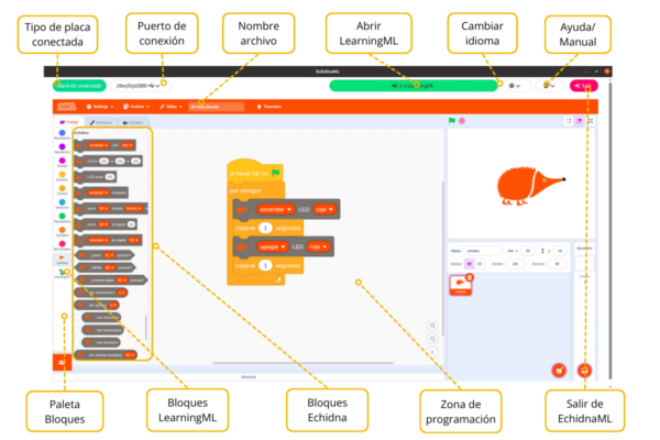 EchidnaBlocks entorno
